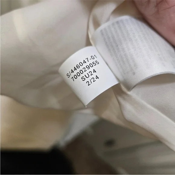 Banana Republic Halter Dress Cream Maxi Size 10 EUC - Picture 11 of 13